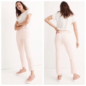 Madewell Garment Dyed Garment Blush Pink J…